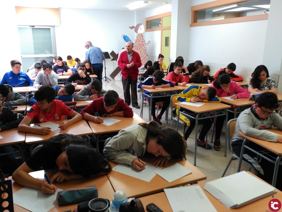 III Concurso de escritura rápida Centro Santo Domingo Savio de Petrer