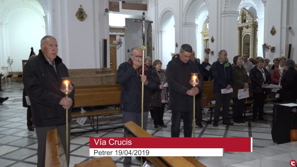 Santa Vía Crucis en el Viernes Santo