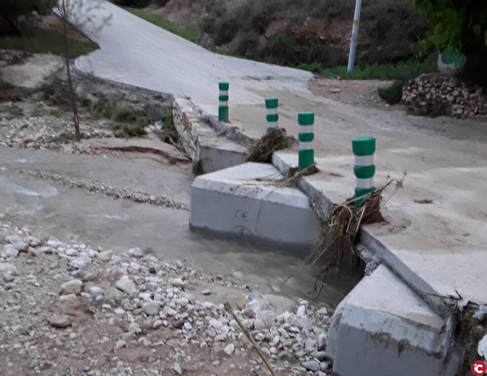 El Ayuntamiento de Petrer trabaja para valorar y reparar los daños del temporal