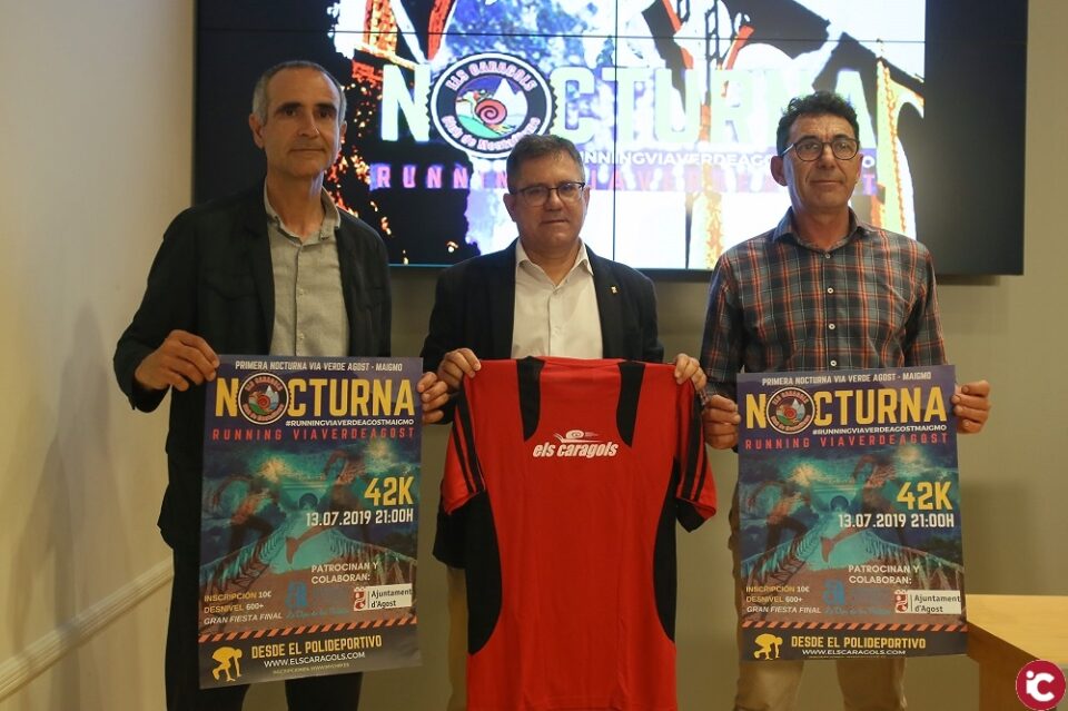 La provincia acoge por primera vez una carrera nocturna de 42 kilómetros por la Vía Verde Agost-Maigmó