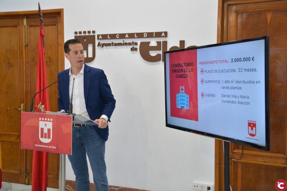 Sanidad solicita al Ayuntamiento de Elda la licencia de obra y ambiental para la ejecución del Consultorio Virgen de la Cabeza