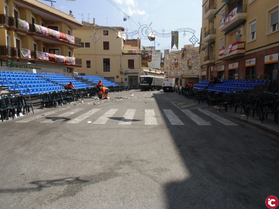 El Ayuntamiento de Petrer ultima el operativo de seguridad y limpieza para fiestas