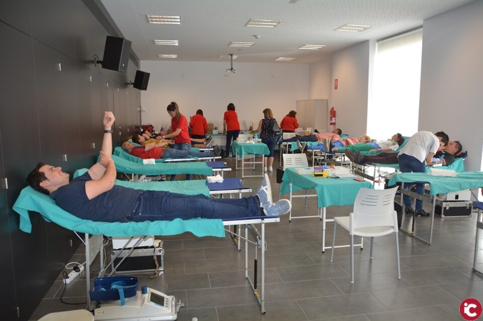 72 personas donaron sangre en el maratón de Pinoso