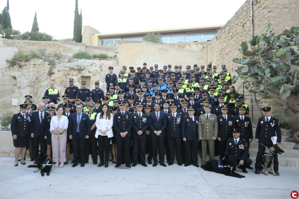Celebración del 172 aniversario de la Policía Local de Alicante
