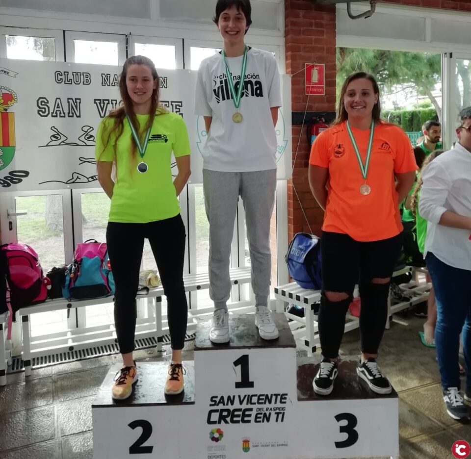 El Club Natación Villena se desplazó el sábado hacia San Vicente en el XXII Trofeo Ciudad de San Vicente