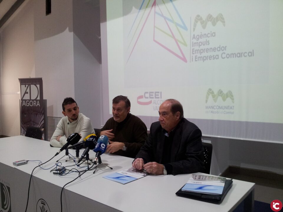 LAgència Impuls Emprenedor i Empresa Comarcal de lAlcoià i el Comtat creix en 2019