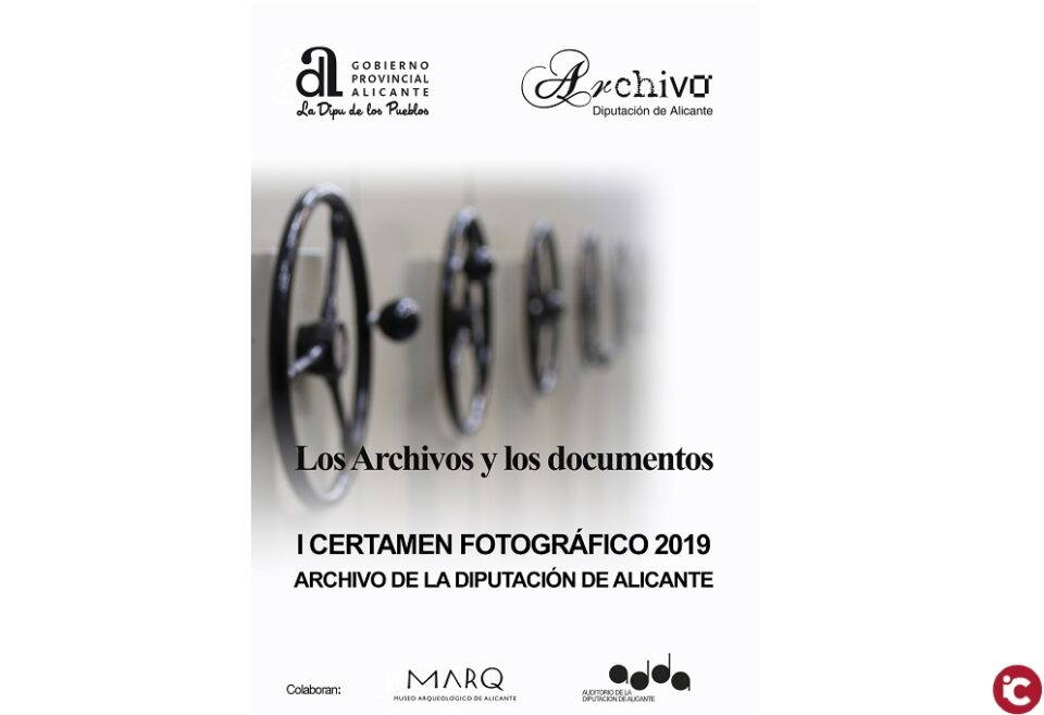 La Diputación de Alicante organiza un original concurso fotográfico sobre Los archivos y sus documentos