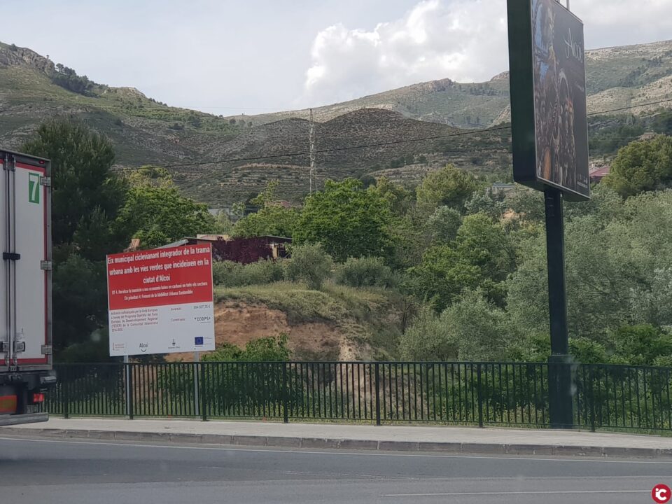 Adjudicades les obres de leix municipal cicle-vianant entre Cocentaina i Batoi