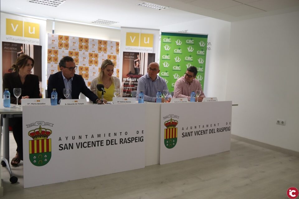 San Vicente programa un curso de ballet clásico con profesorado del Bolshoi