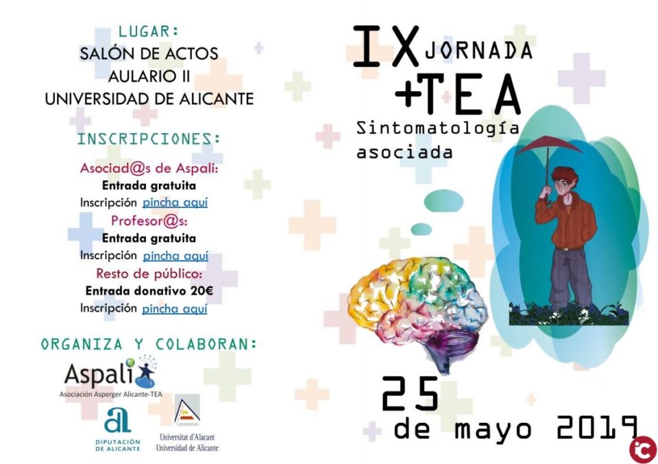 Expertos en Asperger se reúnen este sábado en la Universidad de Alicante en una jornada organizada por ASPALI