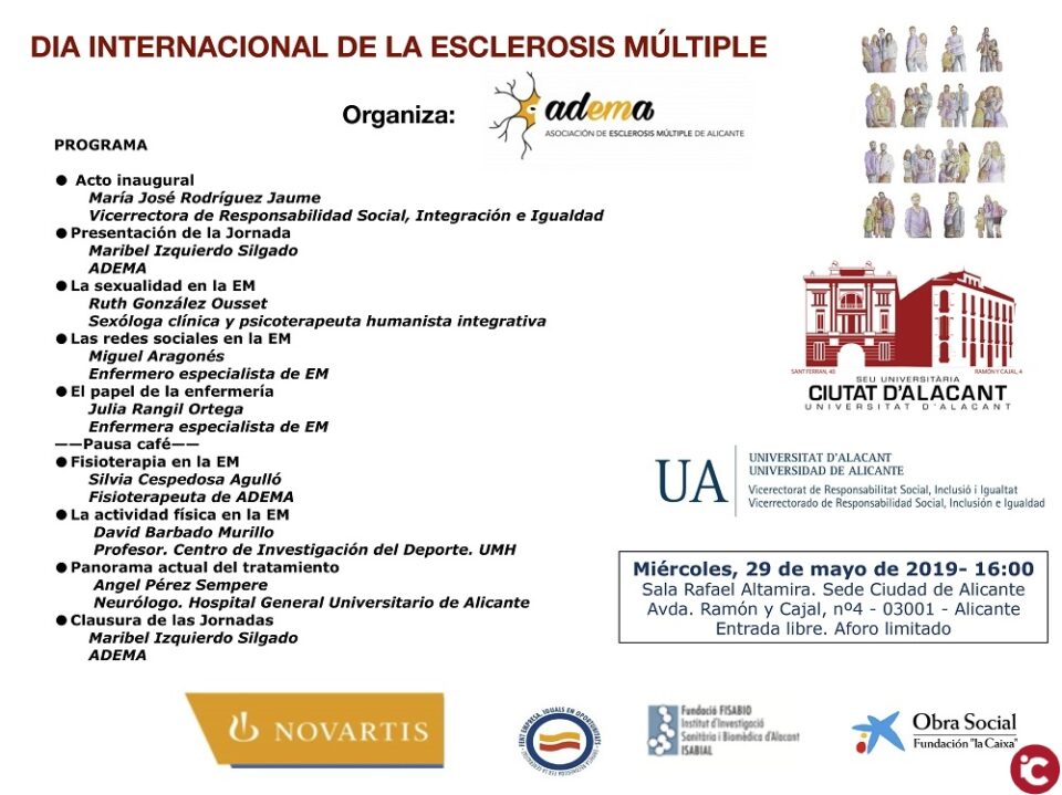La Seu Ciutat d'Alacant commemora el Dia Mundial de l'Esclerosi Múltiple amb un panell d'experts
