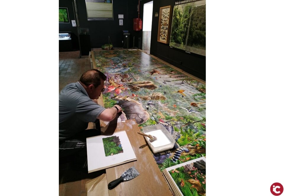 Un puzzle de 33.600 piezas para el Museo de la Biodiversidad