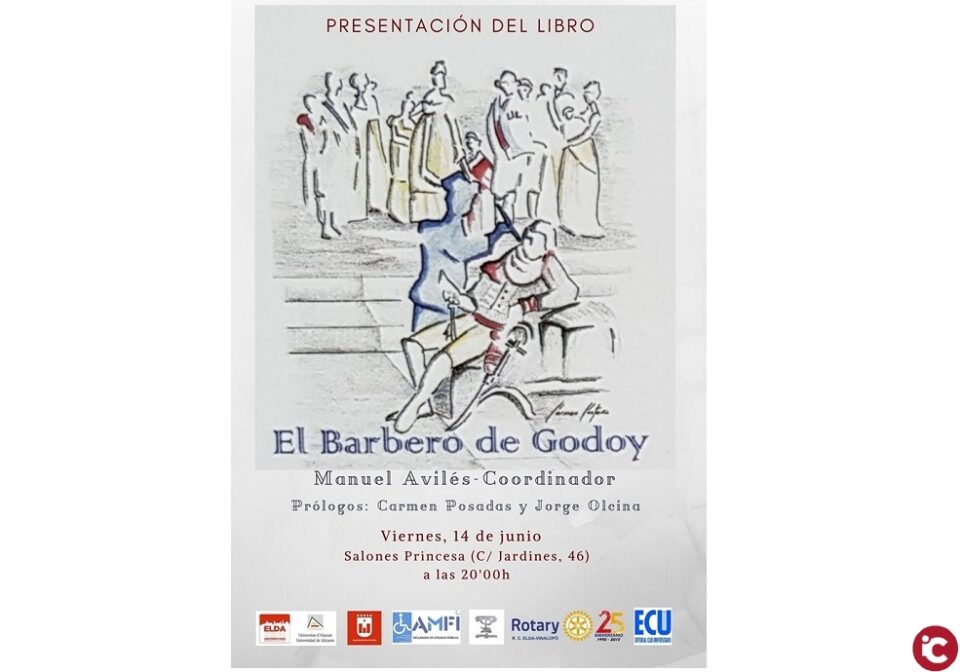 Manuel Avilés presenta su nuevo libro "El barbero de Godoy"