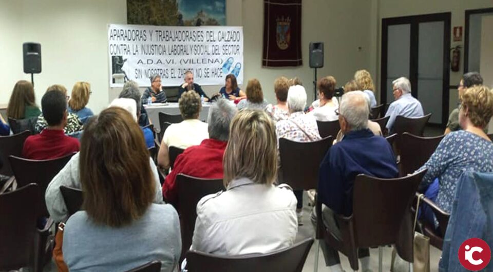 Asamblea de las aparadoras de Villena el 13 /6/19