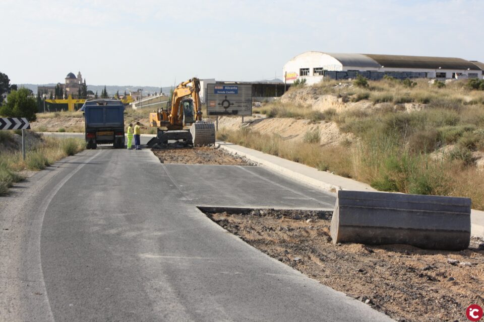 Avanzan a buen ritmo las actuaciones que Carreteras mantiene en Novelda