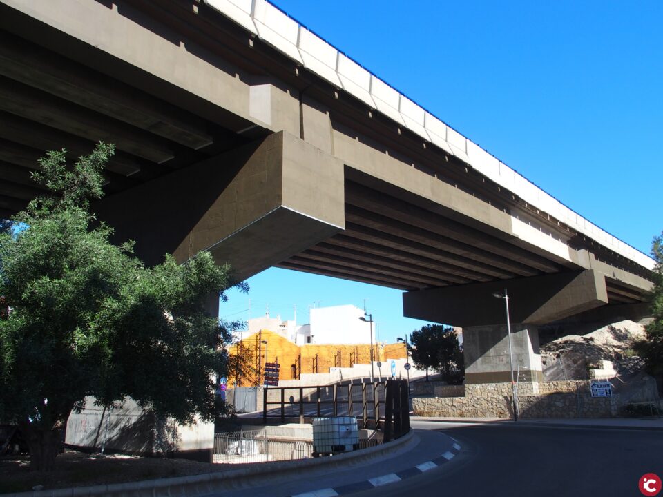 Obras de conservación en el puente de la Losilla