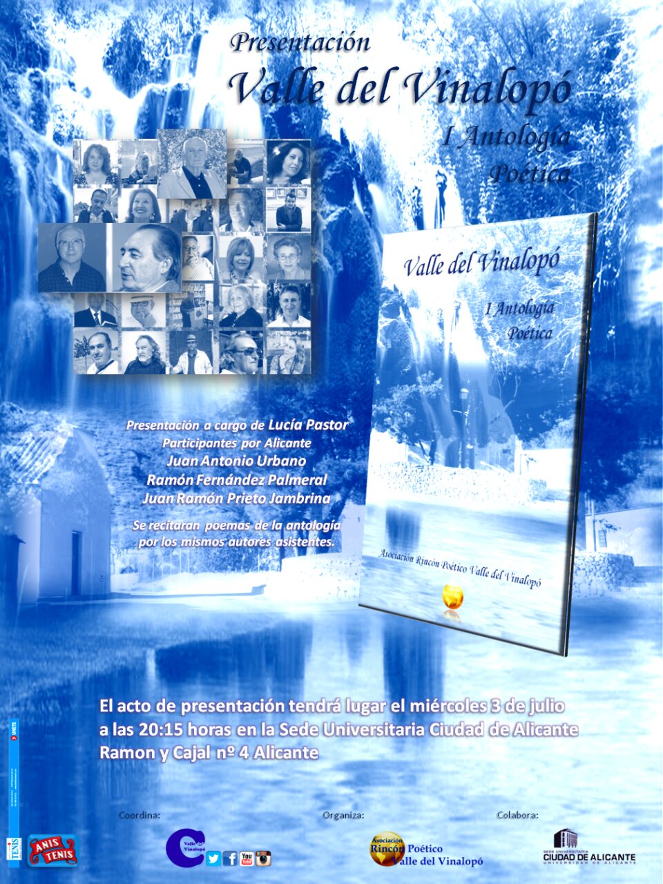 V Presentación del libro Valle del Vinalopó I Antología Poética