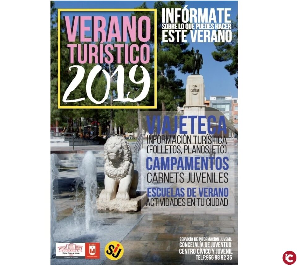 El Ayuntamiento de Elda presenta la campaña 'Verano turístico' con actividades para los jóvenes