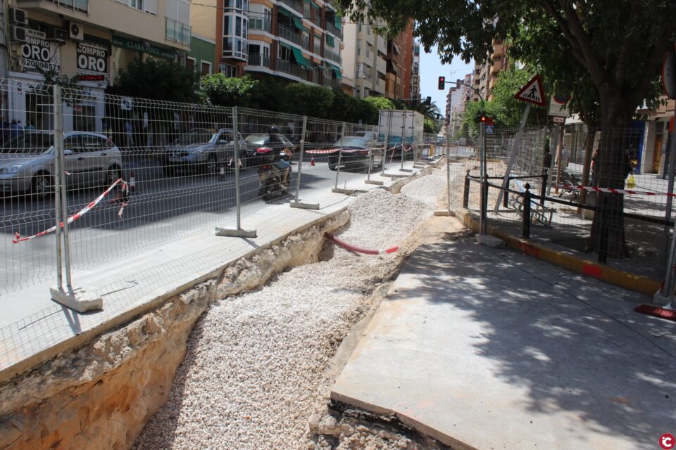 Visita a la obra de Plaza María Auxiliadora