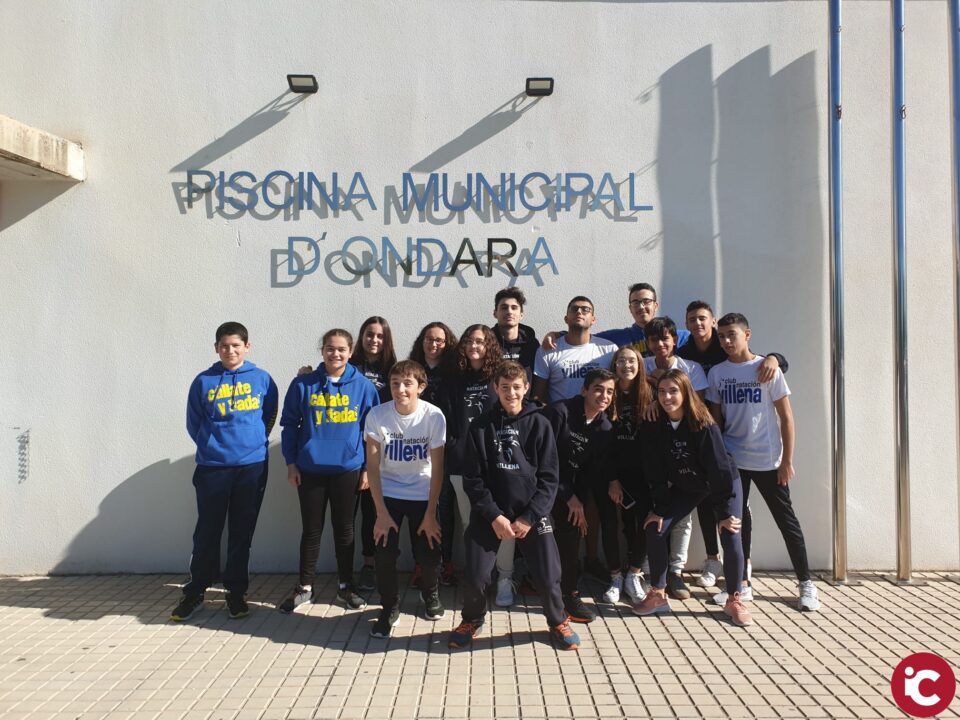 Club Natación Villena: Abraham Ruiz e Irene Díaz sobresalen en el primer Control de Marcas de la temporada