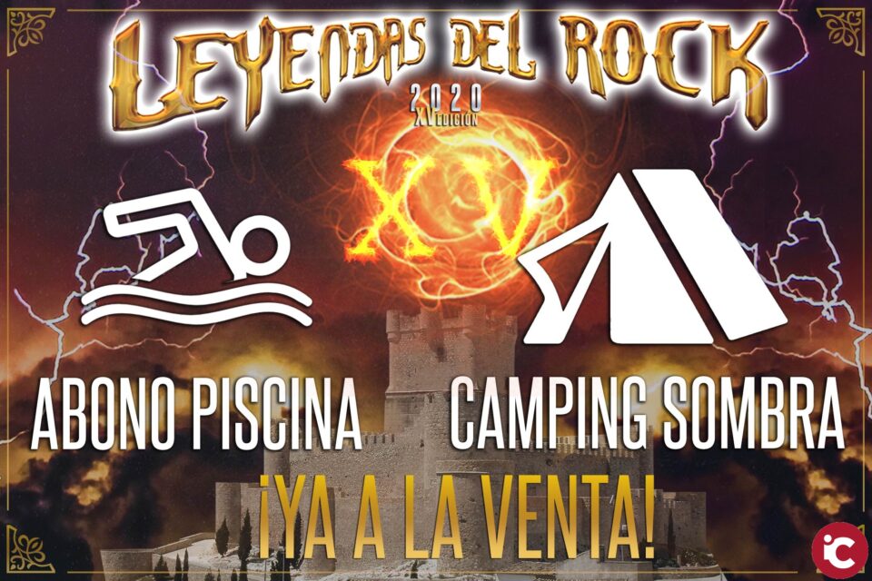 Leyendas del Rock: a la venta los abonos para piscina y camping