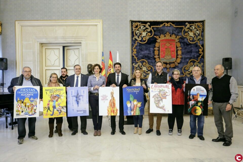 El Ayuntamiento de Alicante falla el Concurso de Carteles Anunciadores de las Fiestas de Alicante en 2020