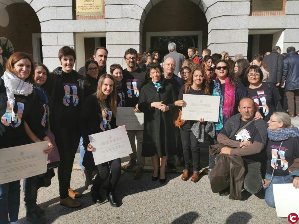 El IES Hermanos Amorós de Villena en la entrega del XI Prmeio Nacional de Educación para el Desarrollo