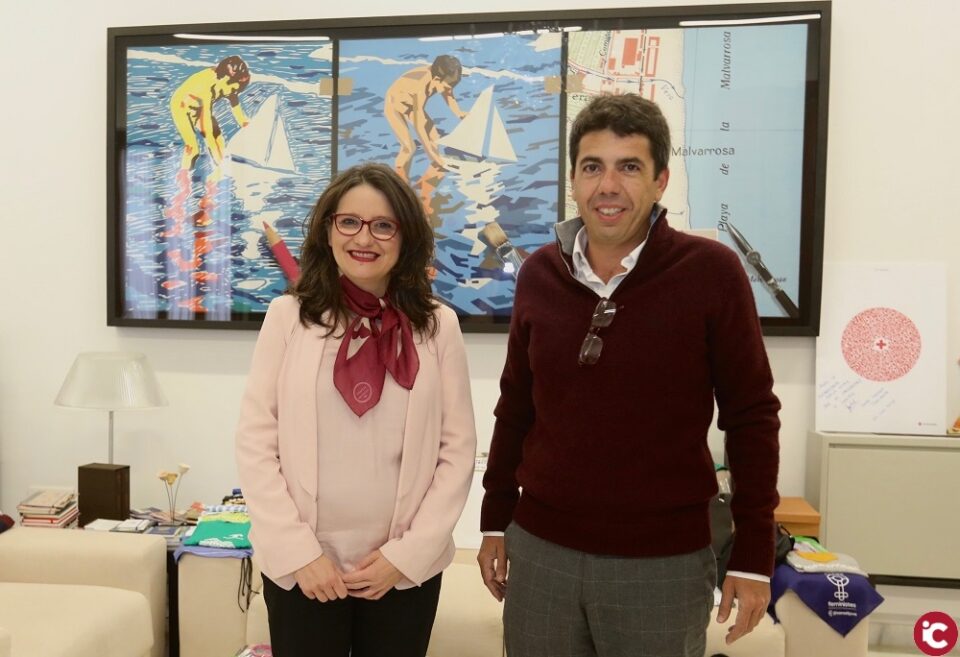 El presidente de la Diputación de Alicante y la vicepresidenta del Consell apuestan por la coordinación y colaboración en la reordenación de competencias sociales