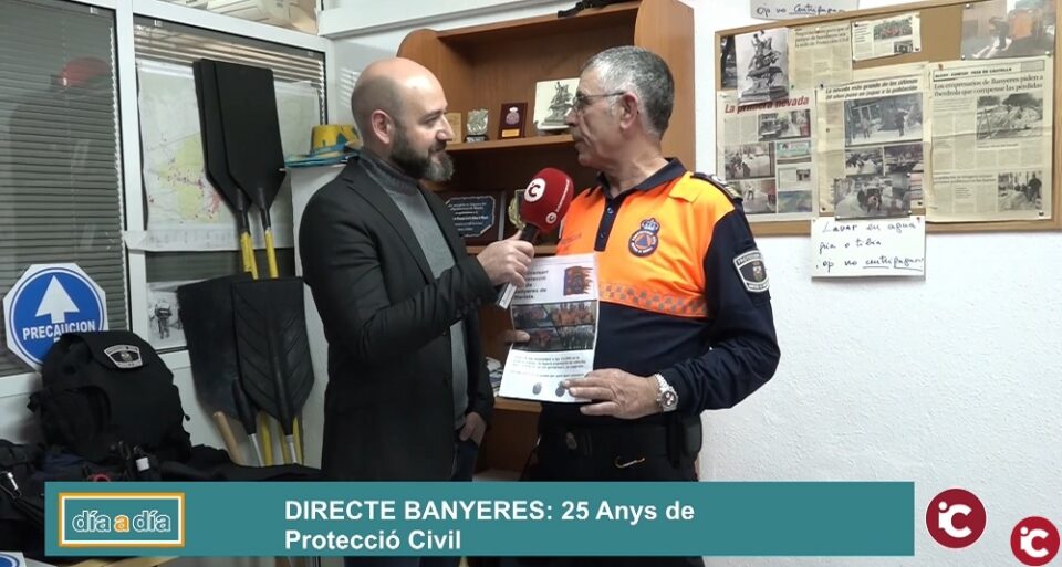 Protecció Civil de Banyeres de Mariola compleix 25 anys