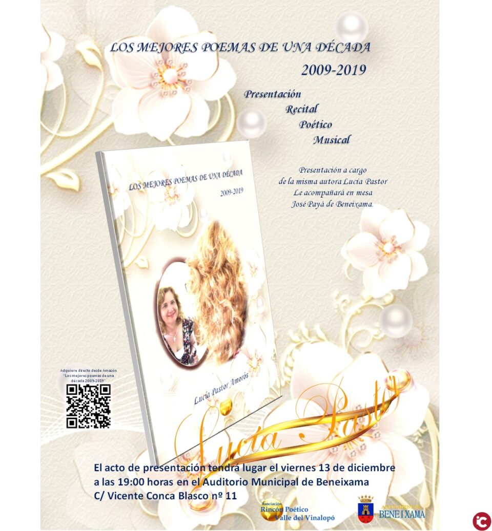Presentación del libro Los mejores poemas de una década 2009-2019 de Lucía Pastor