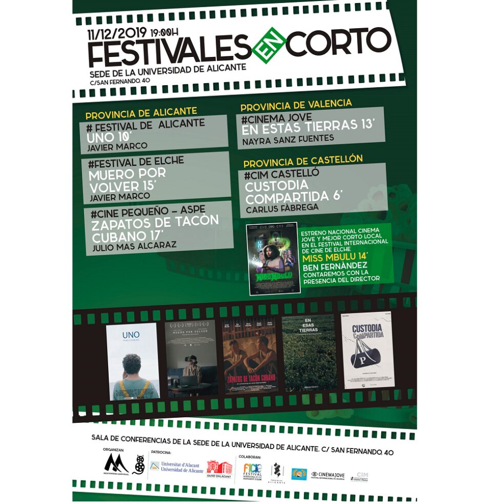 La Seu Ciutat d'Alacant acull la III edició de Festivals en Curt