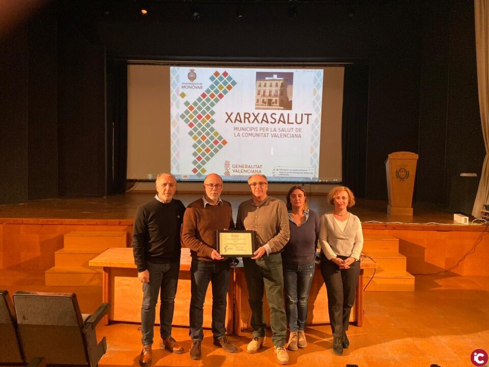 El Ayuntamiento de Monóvar se adhiere a Xarxa Salut