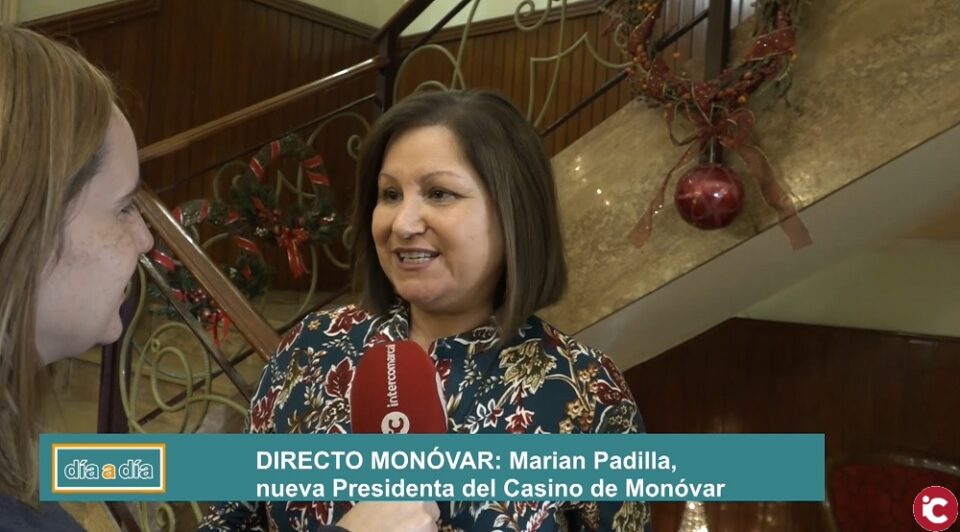 Marian Padilla es la primera mujer presidenta del Casino de Monóvar