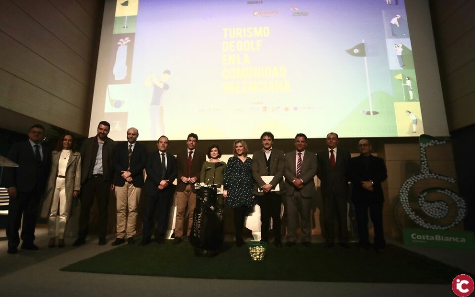 Carlos Mazón destaca la madurez del sector del golf en la oferta turística de la Costa Blanca