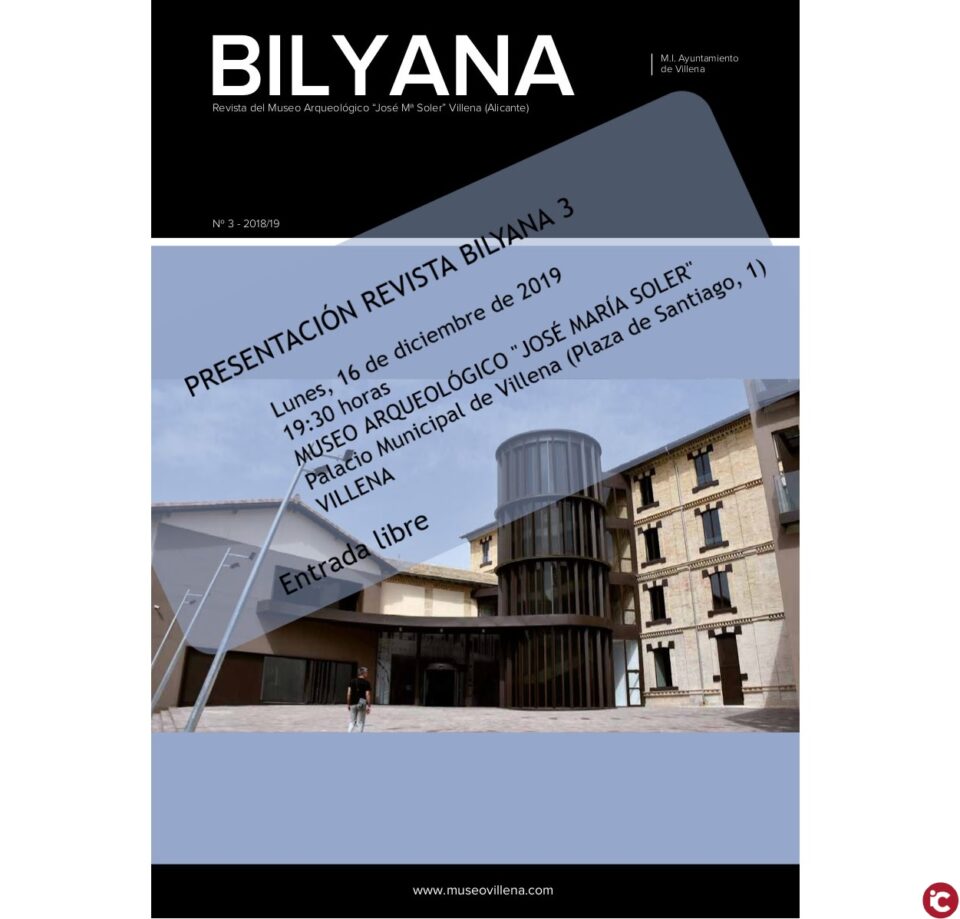 Información sobre la presentación Revista Bilyana nº 3.
