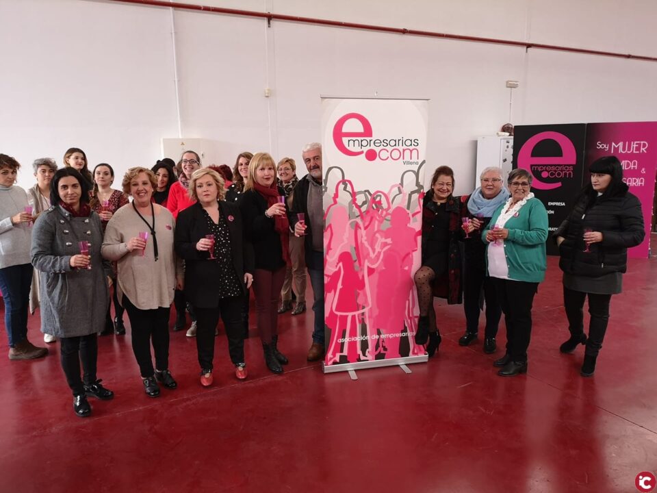 Brindis navideño de la Asociación de empresarias.com