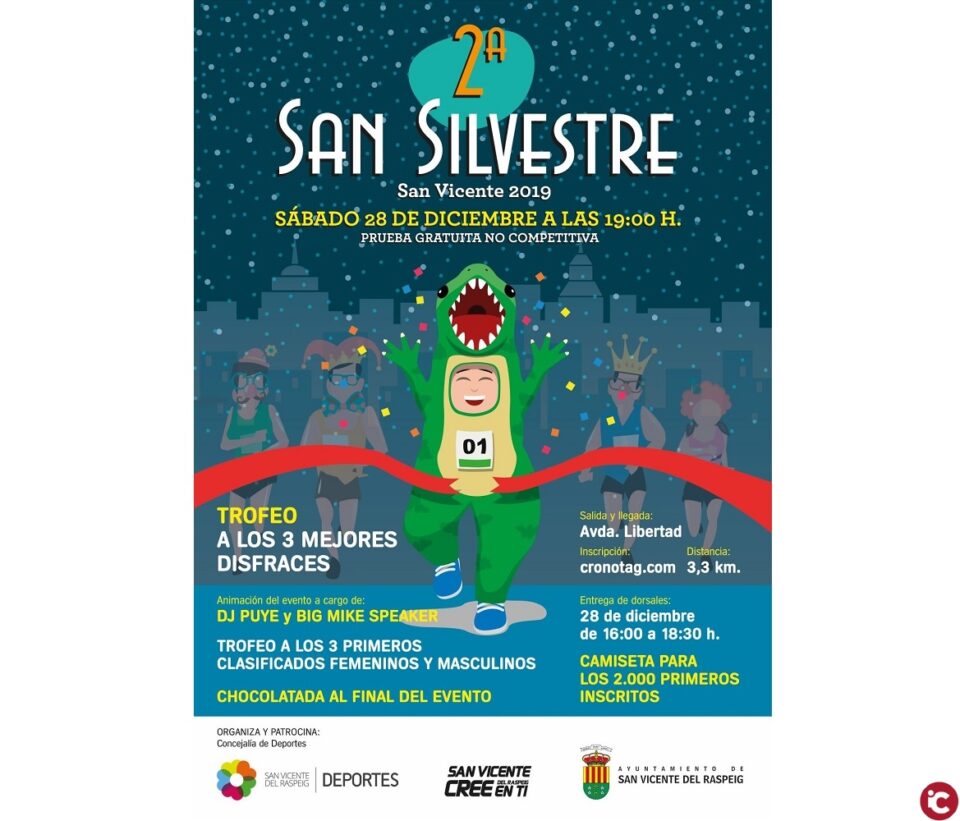 II San Silvestre sanvicentera: ¡Últimos días para inscribirse!