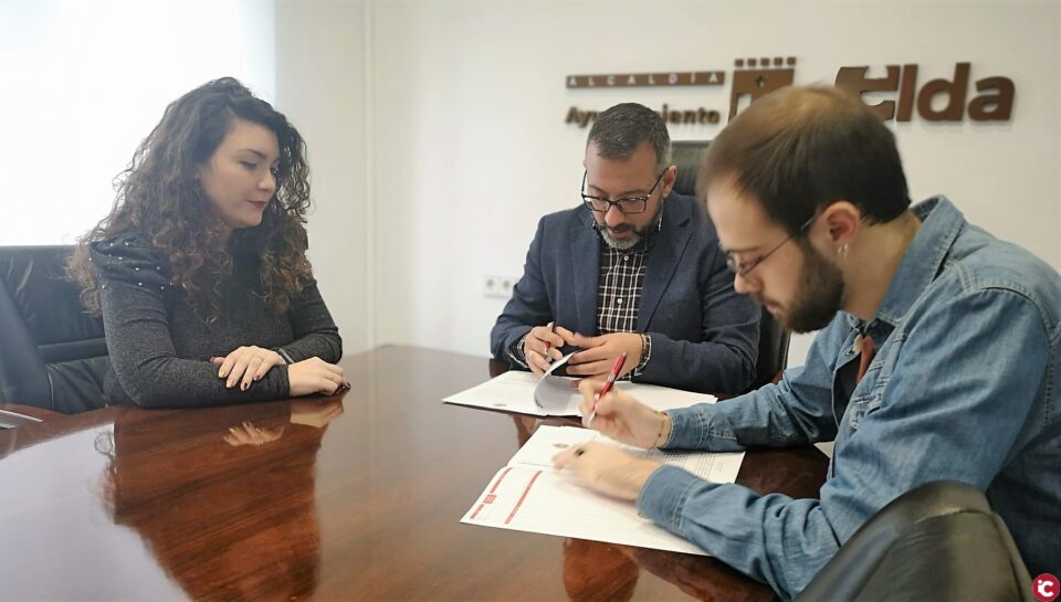 El Ayuntamiento de Elda firma el convenio de colaboración con el Consejo Local de la Juventud