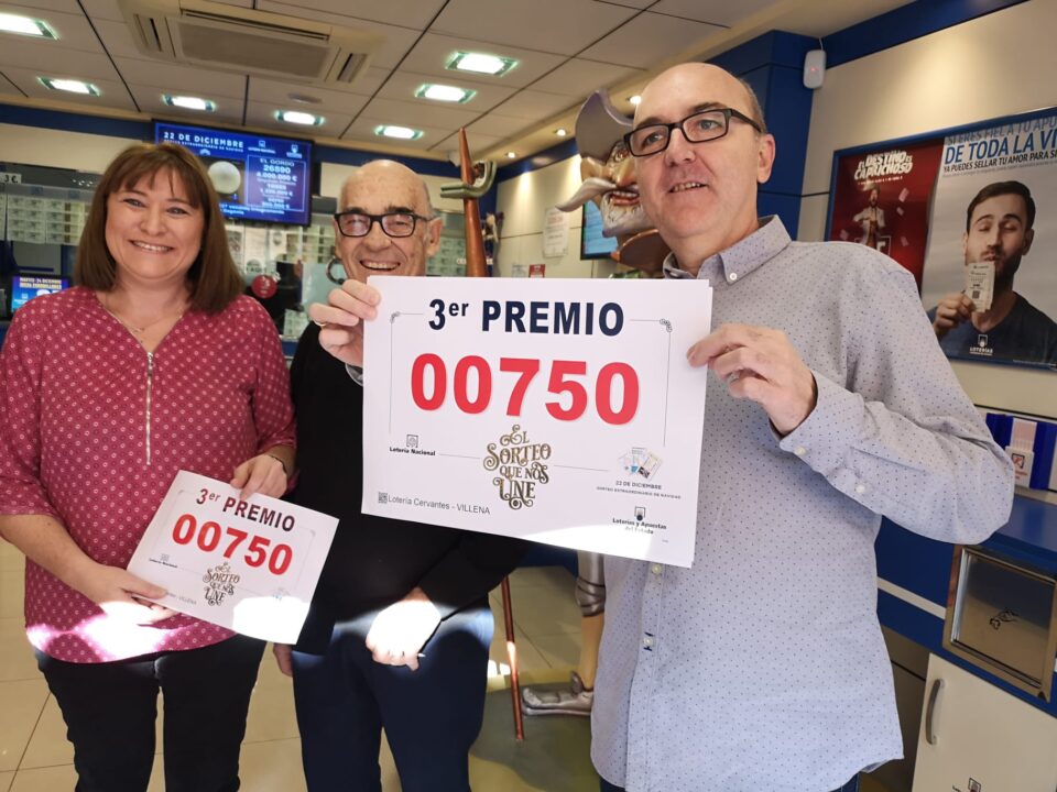 El tercer premio deja 1.150.000 euros en Villena