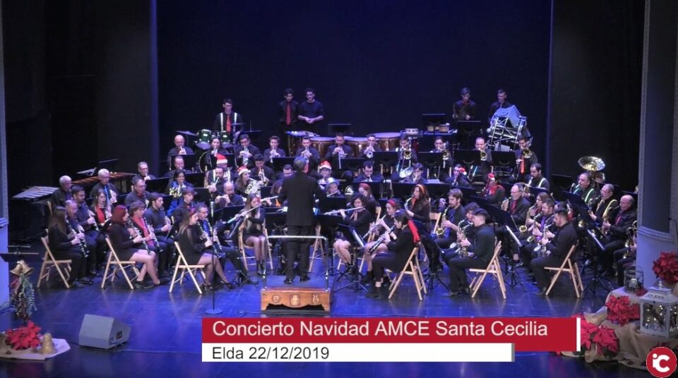 Concierto de Navidad de AMCE Santa Cecilia de Elda