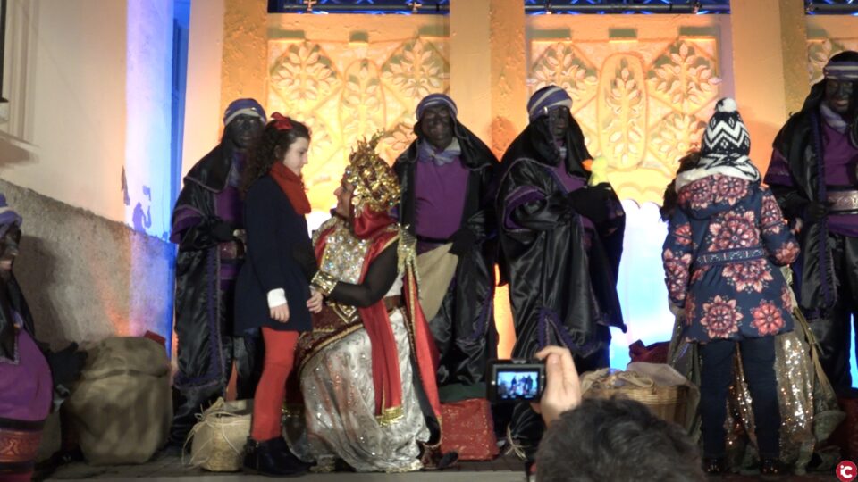 Arribada de l´Emissari dels Reis Mags dOrient