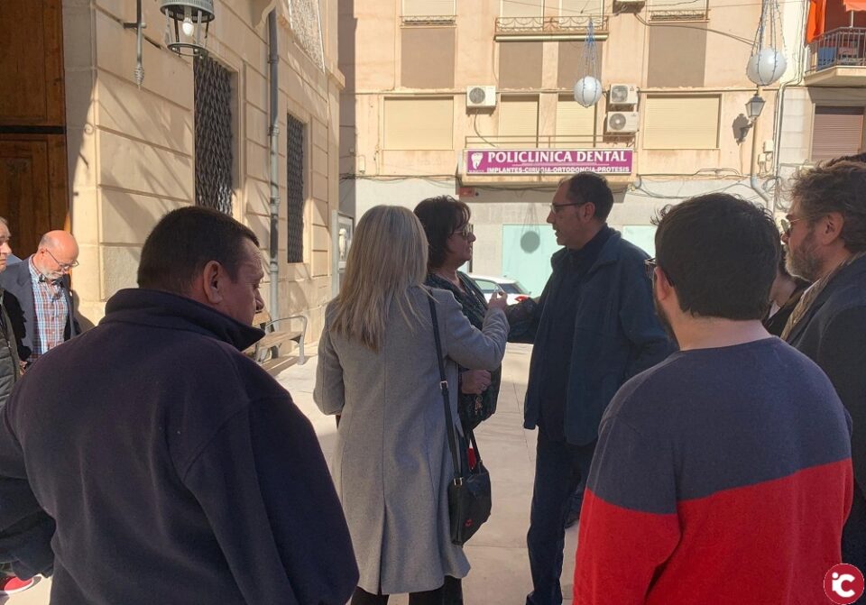 La Diputación de Alicante ayudará con 15.000 euros a las familias de Monóvar que han perdido sus casas tras el derrumbe