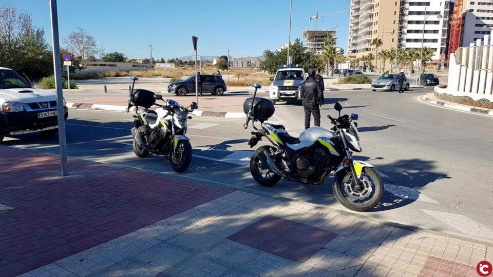 Operativo policial de ayer en el Campello