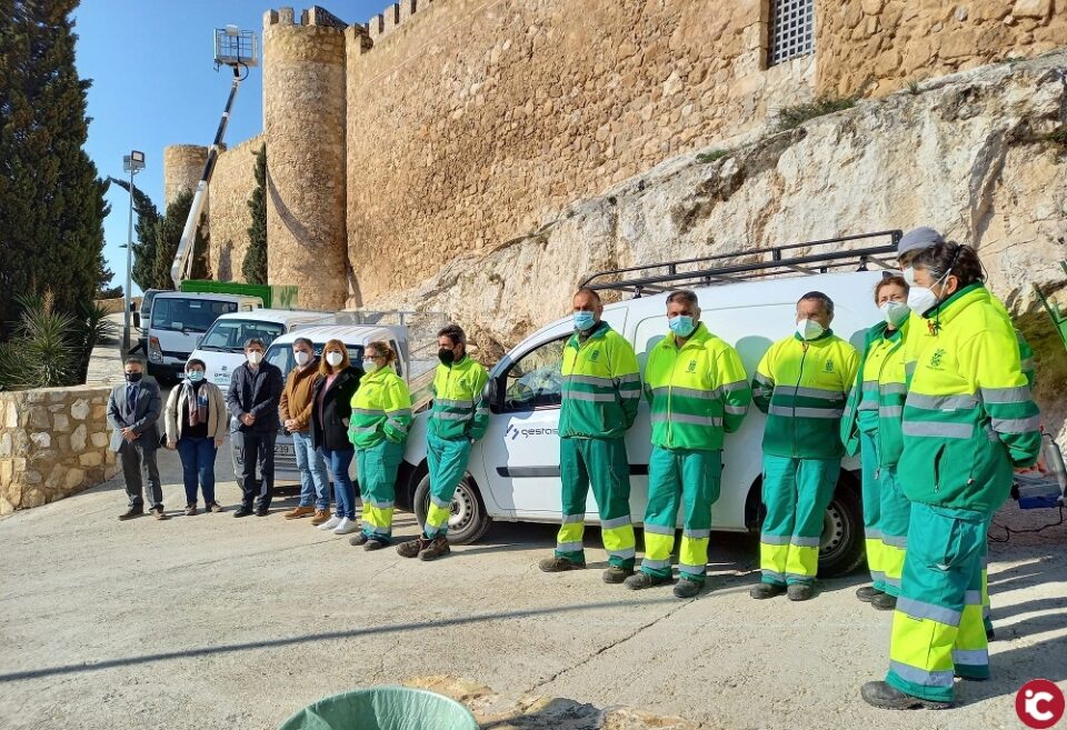 El servicio de Parques y Jardines de Villena dispondrá de dos vehículos 100% eléctricos