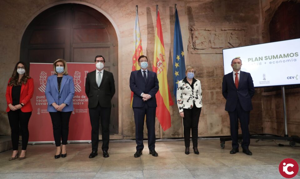 Ximo Puig destaca que el acuerdo con la CEOE permitirá sumar 'los recursos