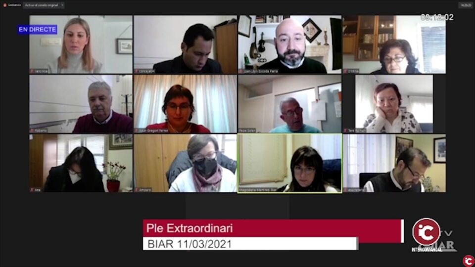 Ple Extraordinari 11/3/21