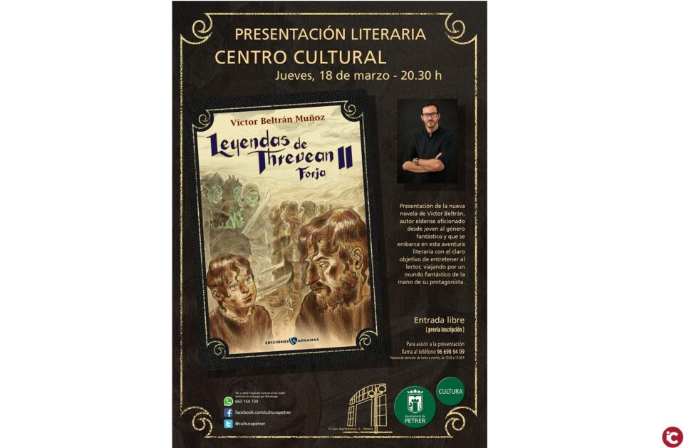 Víctor Beltrán Muñoz presenta un nuevo libro