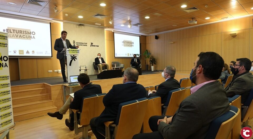 Mazón reprocha al Gobierno central el trato discriminatorio a la provincia en materia turística