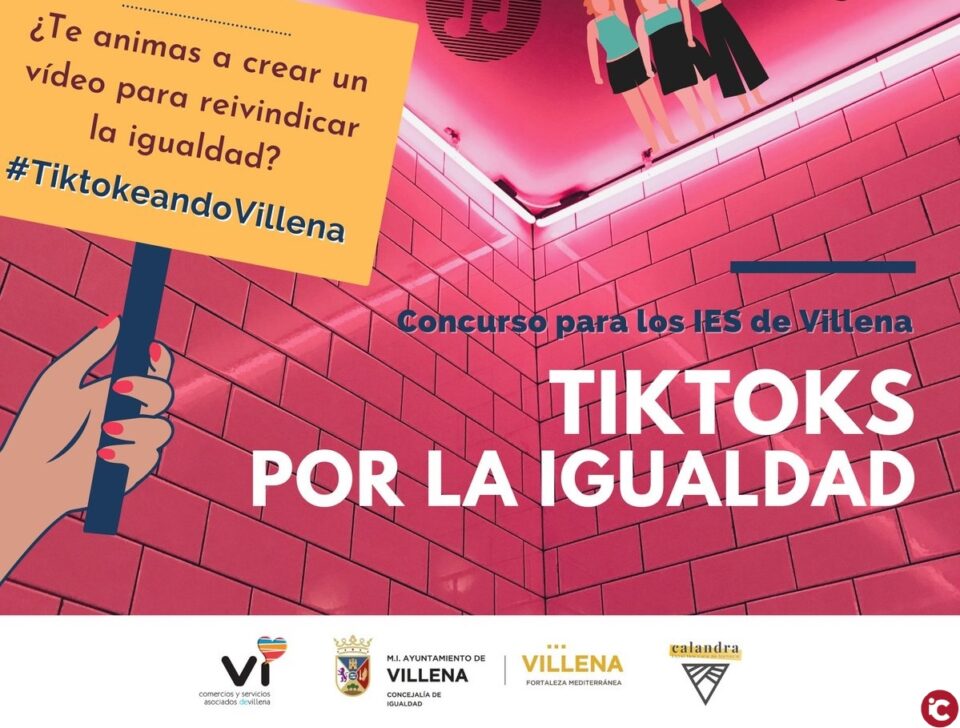 La Concejalía anima a los jóvenes a participar en el primer concurso de vídeos tik-tok a favor de la Igualdad
