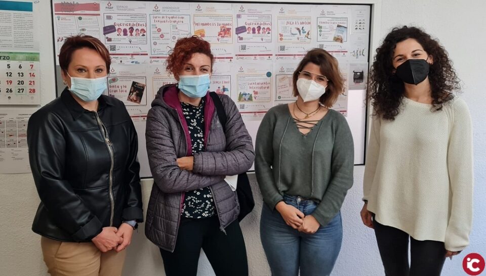 María Conejero visita los proyectos subvencionados en el Plan de Acogida y Cohesión Social